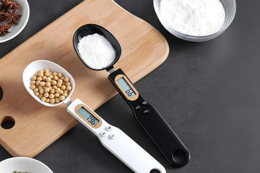Digital Spoon Scale for Flour, Milk & Coffee