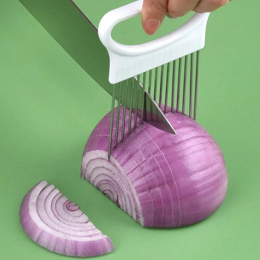 Stainless Steel Onion & Potato Slicing Tool