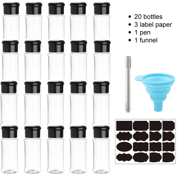 5/10/15/20PC Spice Storage Jars