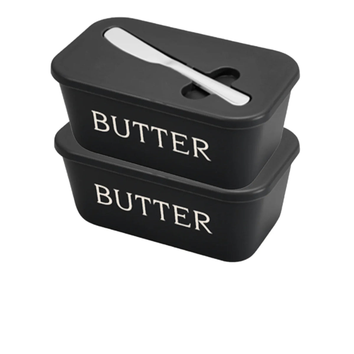 Butter Storage Container with Knife