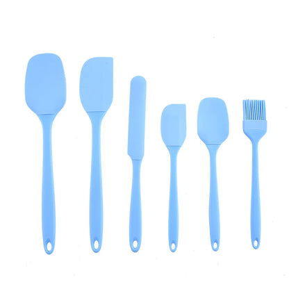 Silicone Spatula, Scraper & Oil Brush Set