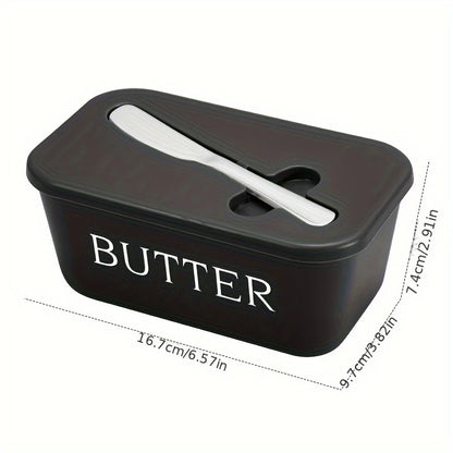 Butter Storage Container with Knife
