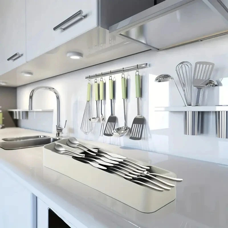 Multi Purpose Cutlery Storage Tray