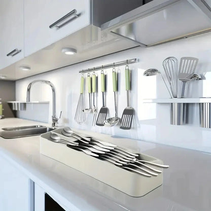 Multi Purpose Cutlery Storage Tray