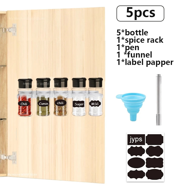 5/10/15/20PC Spice Storage Jars