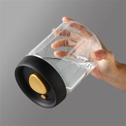 Vacuum Sealed Glass Coffee Bean Storage Container