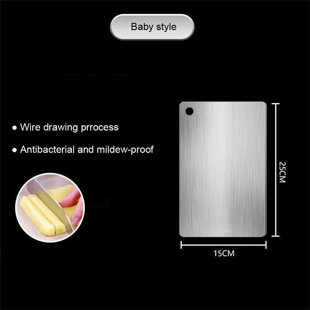 Stainless Steel Double Sided Cutting Board