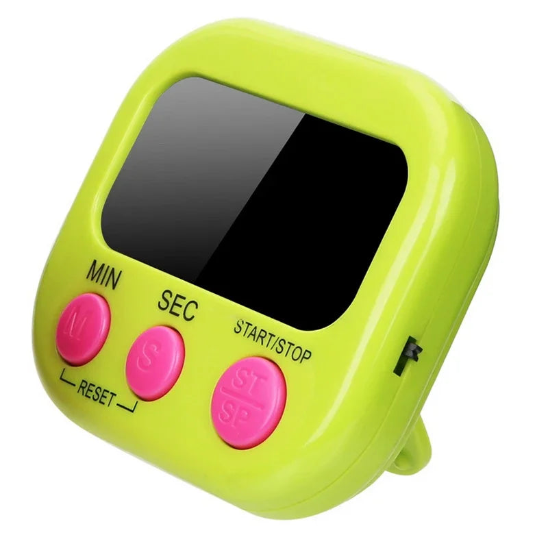 Digital Kitchen Timer Stopwatch with LCD Display