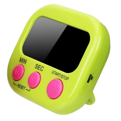 Digital Kitchen Timer Stopwatch with LCD Display