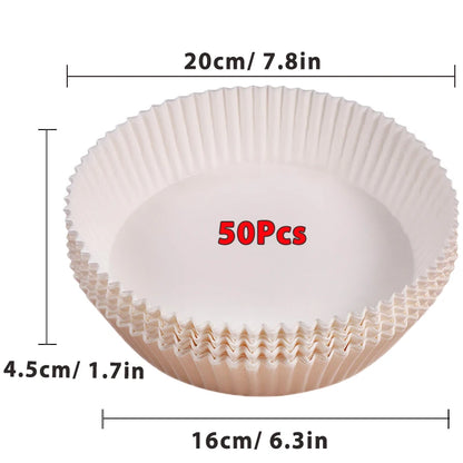 Non Stick Round Air Fryer Baking Papers