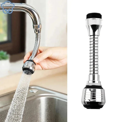 Rotating Stainless Steel Faucet Sprayer Extender