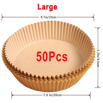 Non Stick Round Air Fryer Baking Papers
