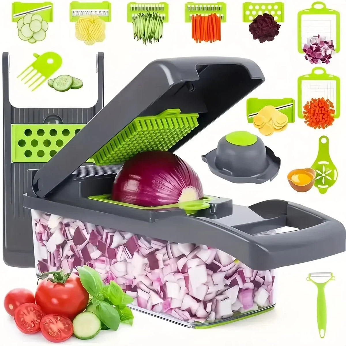 Multi Function Food Chopper & Vegetable Cutter
