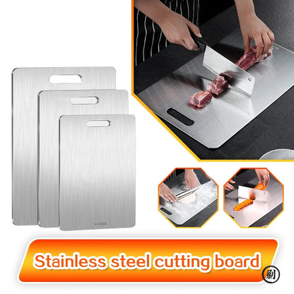 Stainless Steel Double Sided Cutting Board