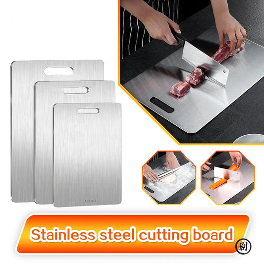 Stainless Steel Double Sided Cutting Board