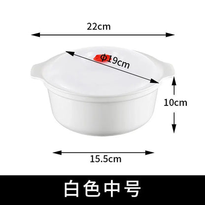 Microwave Food Heating Container with Lid