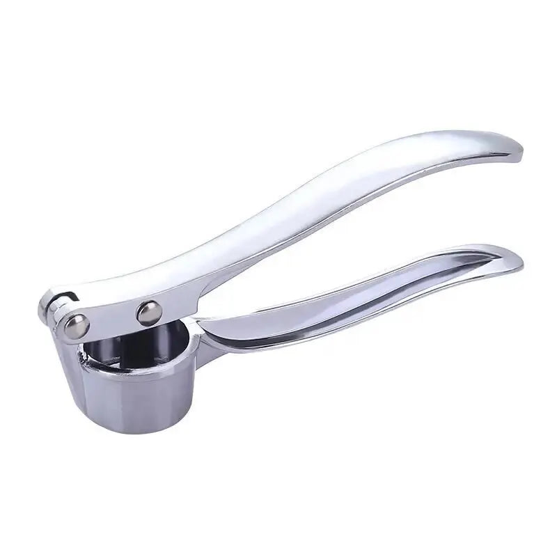 Stainless Steel Garlic Press & Crusher