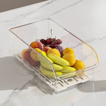 Fridge Storage Containers for Fruits Vegetables & Drinks