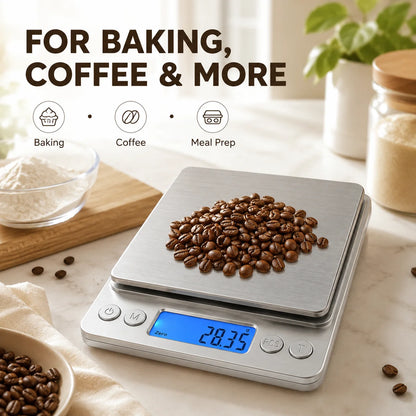 Digital Stainless Steel Kitchen Food Scale