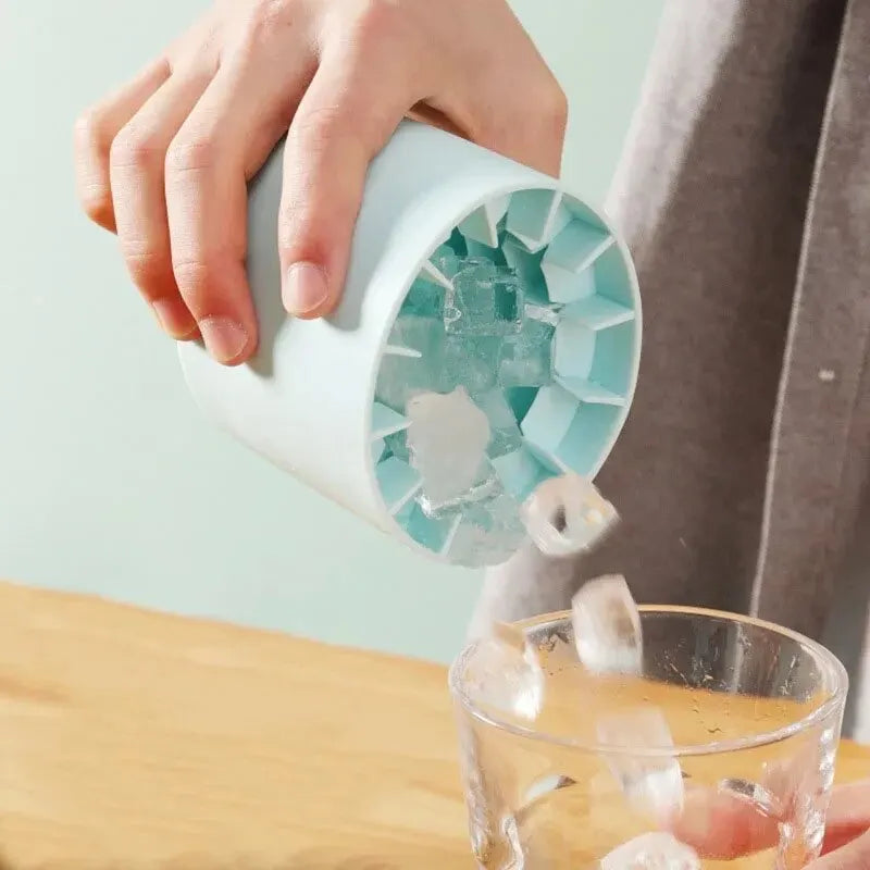 Silicone Round Ice Cube Mold for Drinks