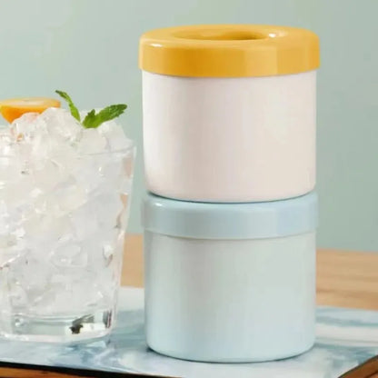 Silicone Round Ice Cube Mold for Drinks
