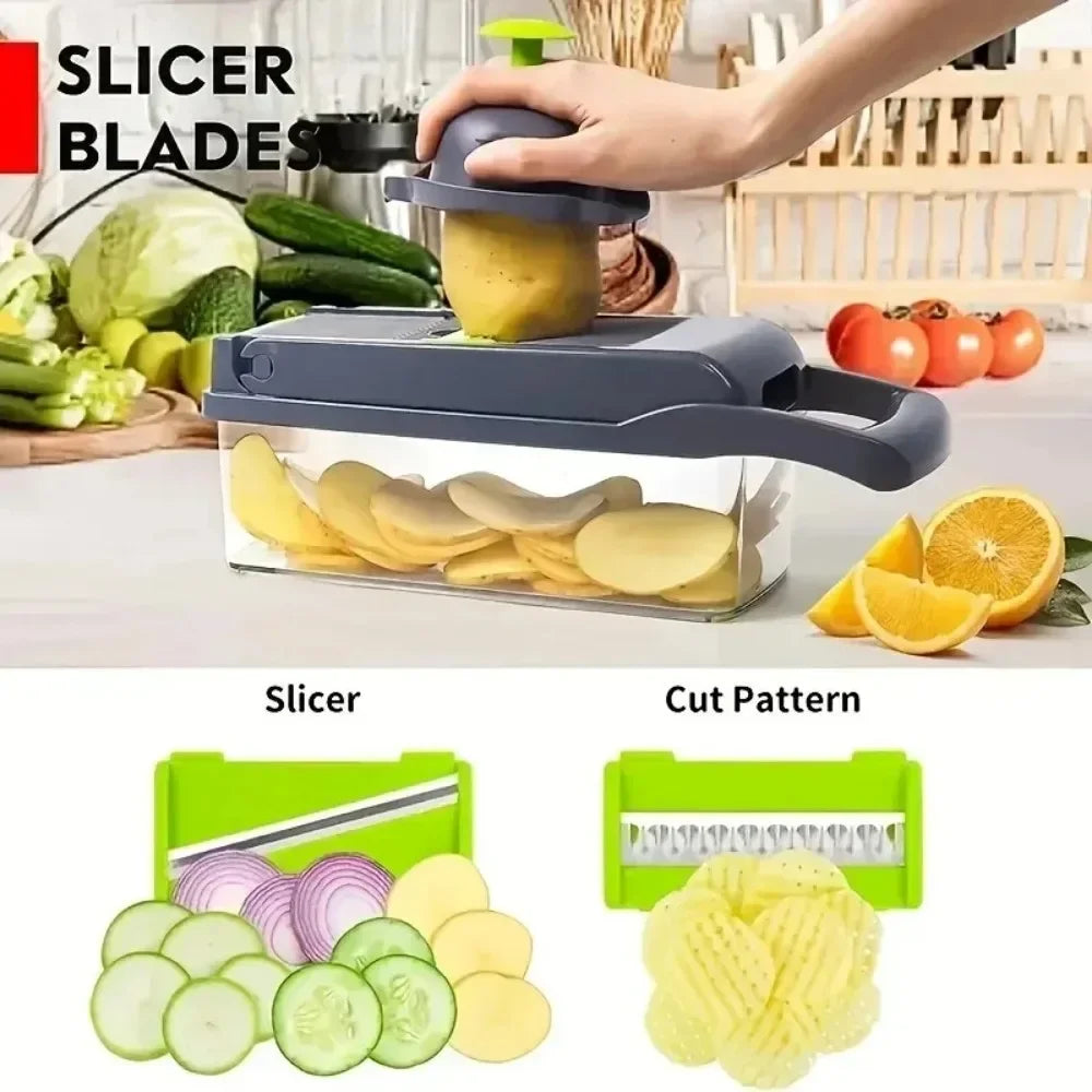 Multi Function Food Chopper & Vegetable Cutter