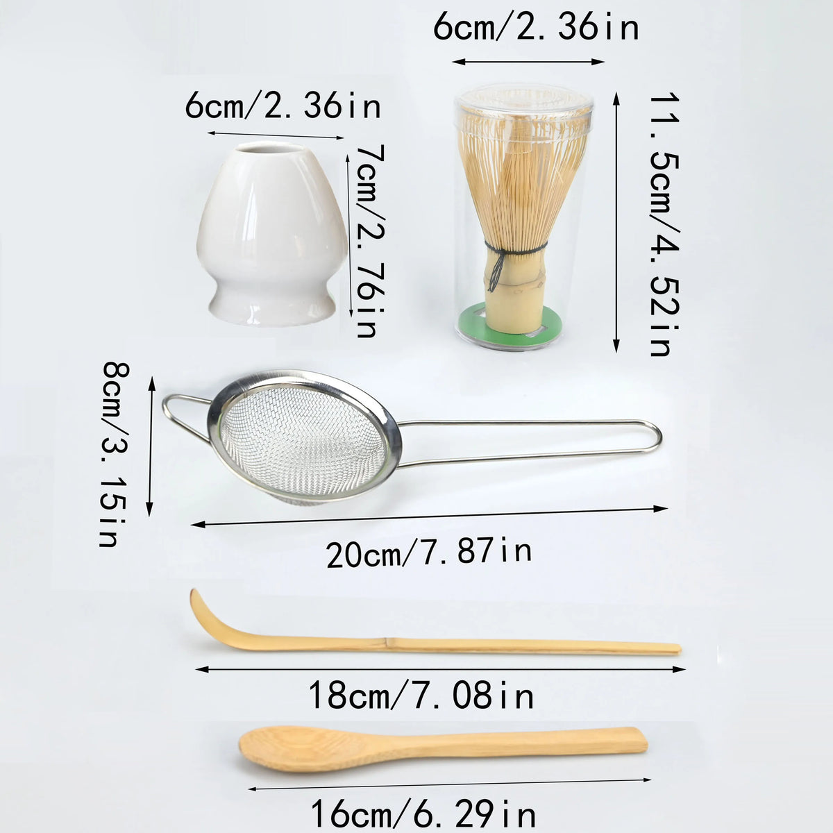 5pcs Matcha Whisk Set