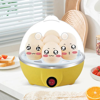 Multi-Functional Boiled & Steamed Egg Cooker