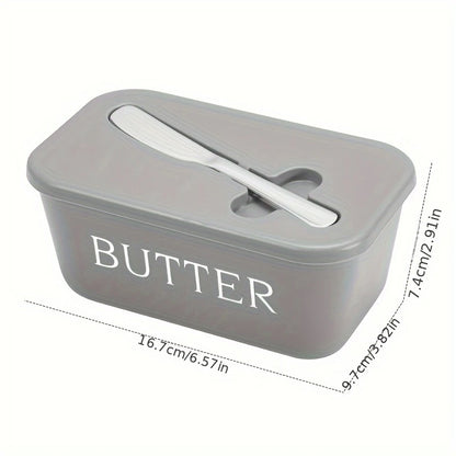 Butter Storage Container with Knife
