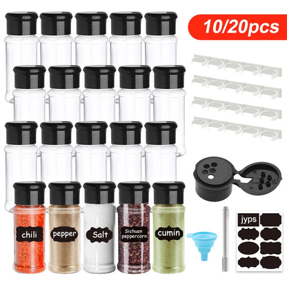 5/10/15/20PC Spice Storage Jars