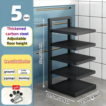 Multi Layer Kitchen Pot & Pan Storage Rack