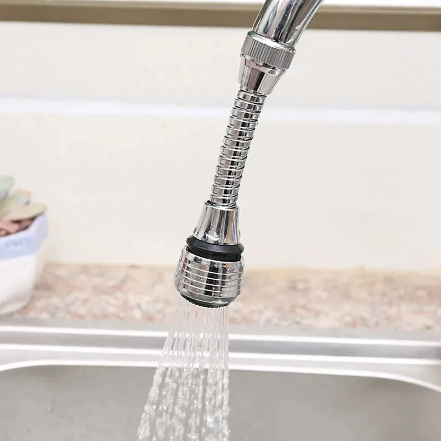 Rotating Stainless Steel Faucet Sprayer Extender