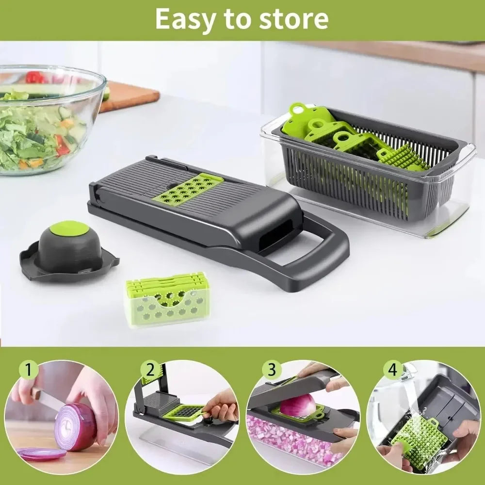 Multi Function Food Chopper & Vegetable Cutter