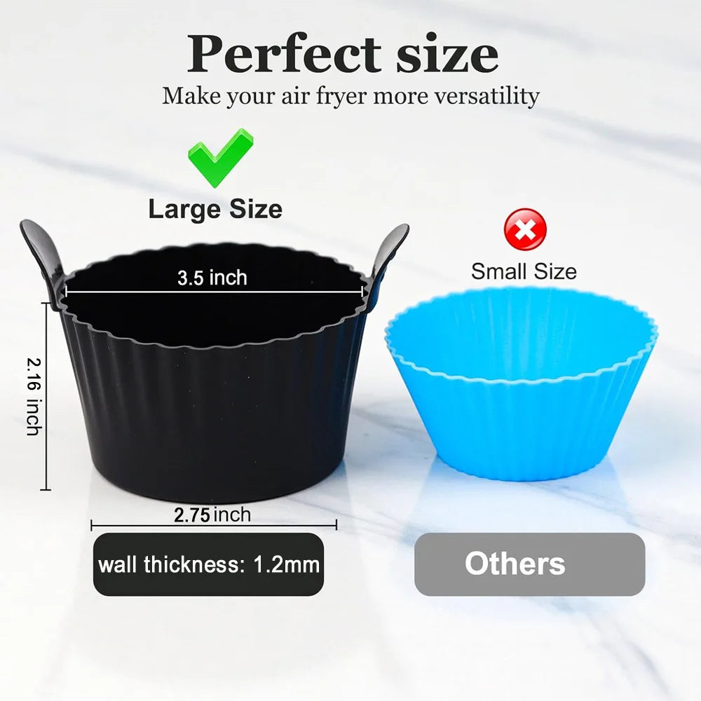 Silicone Air Fryer Egg Poacher Cups