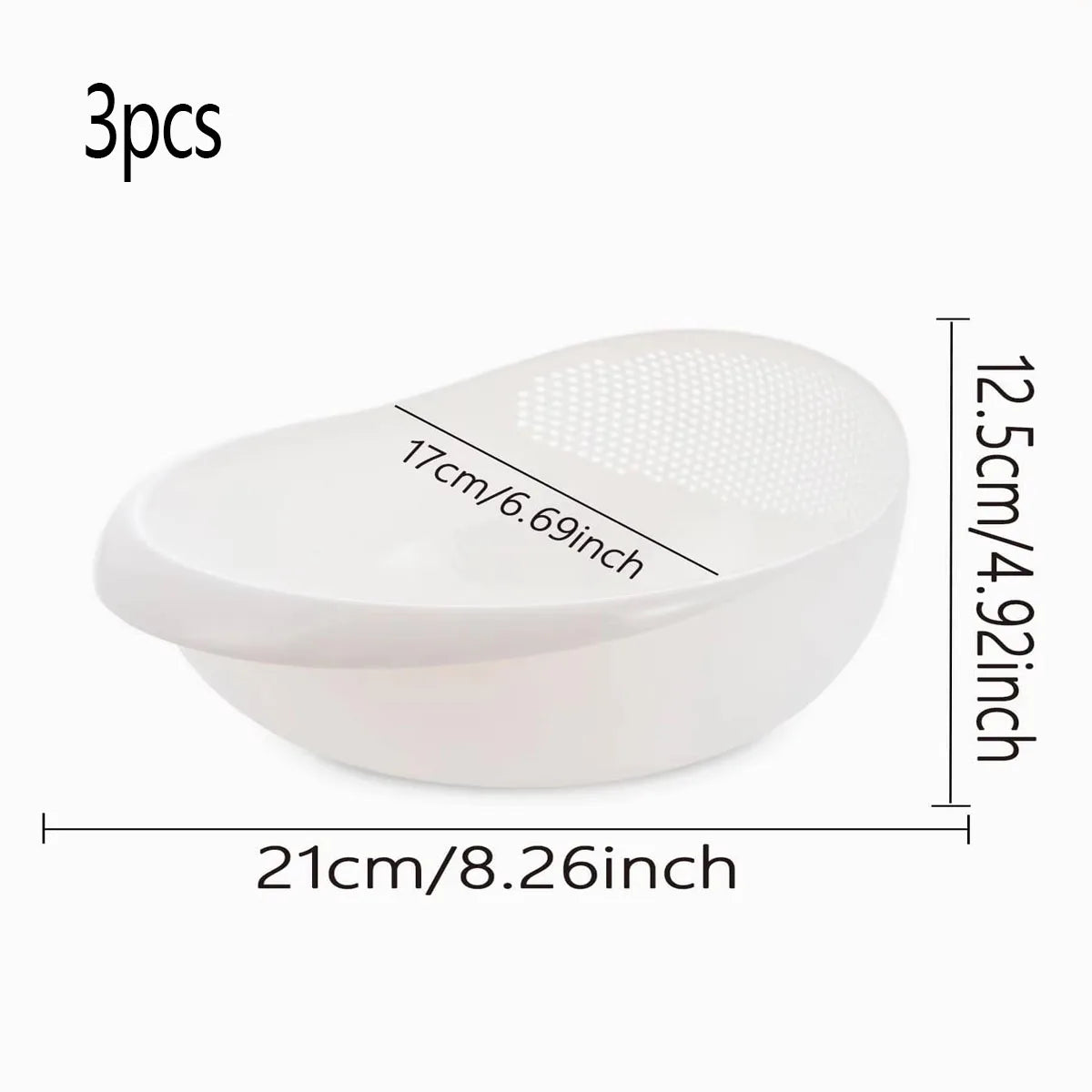 Kitchen Colander Rice & Fruit Washing Basket