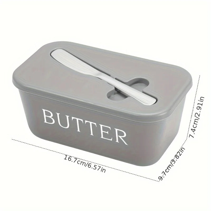 Butter Storage Container with Knife