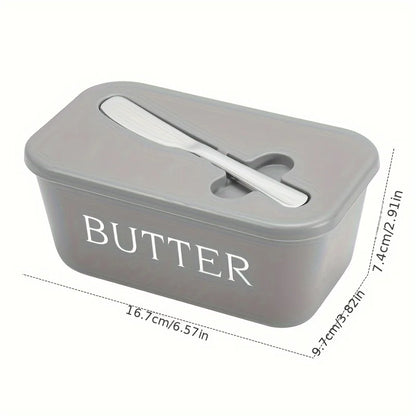 Butter Storage Container with Knife