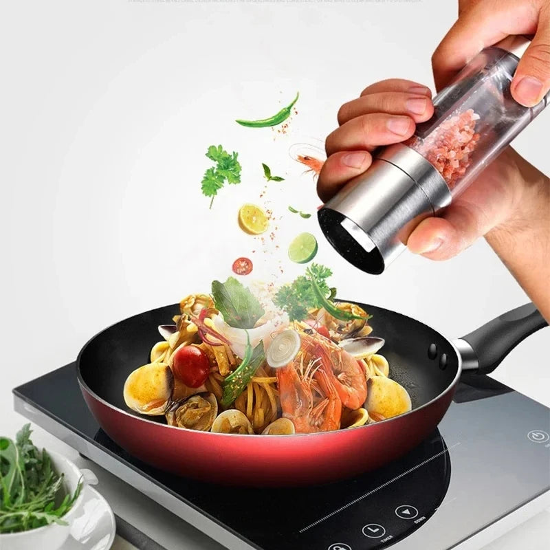 2-in-1 Manual Salt & Pepper Grinder