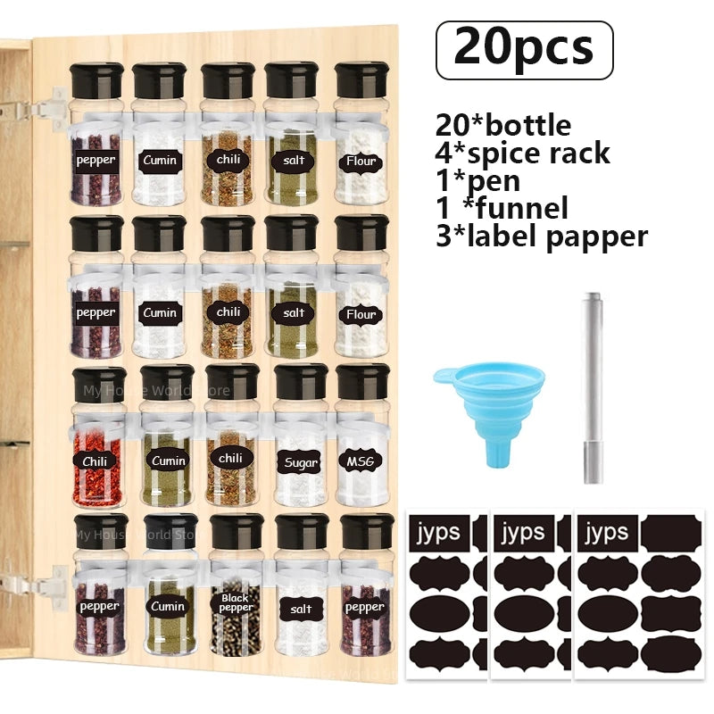 5/10/15/20PC Spice Storage Jars
