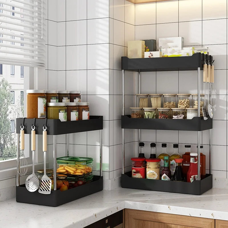 Multi Functional Kitchen Corner Storage Rack