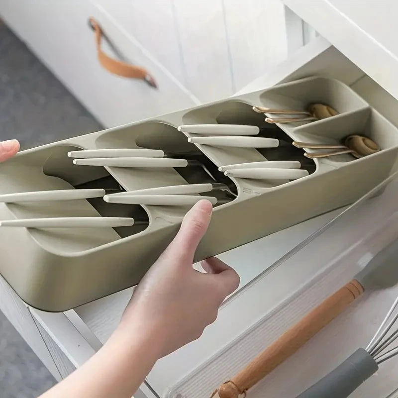 Multi Purpose Cutlery Storage Tray