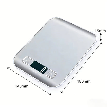 10/5kg Stainless Steel Digital Kitchen Scale