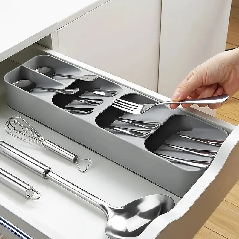 Multi Purpose Cutlery Storage Tray