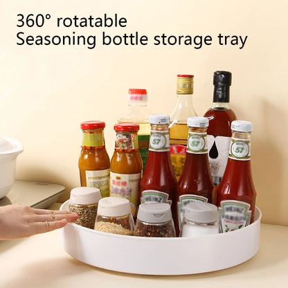 360° Rotating Kitchen Cabinet Organizer