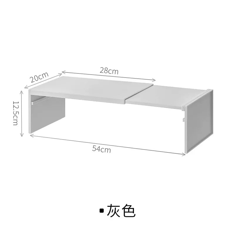 Adjustable Kitchen Cabinet Shelf Organizer