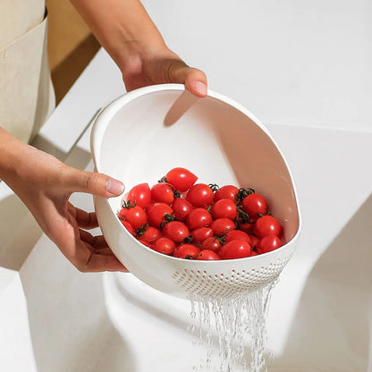 Kitchen Colander Rice & Fruit Washing Basket