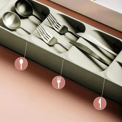 Multi Purpose Cutlery Storage Tray