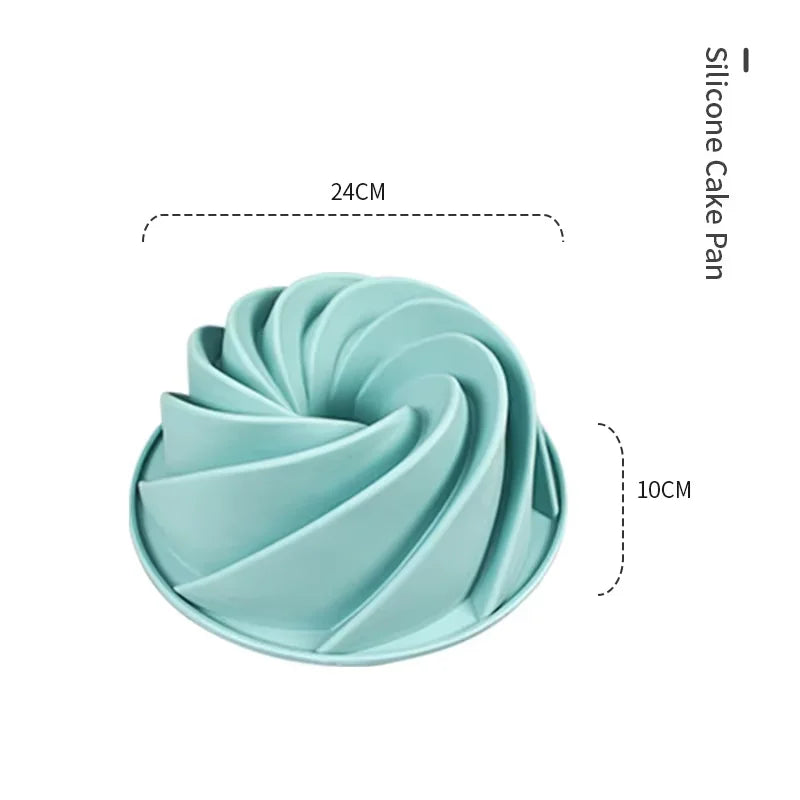 9 Inch Silicone Chiffon Cake Mold