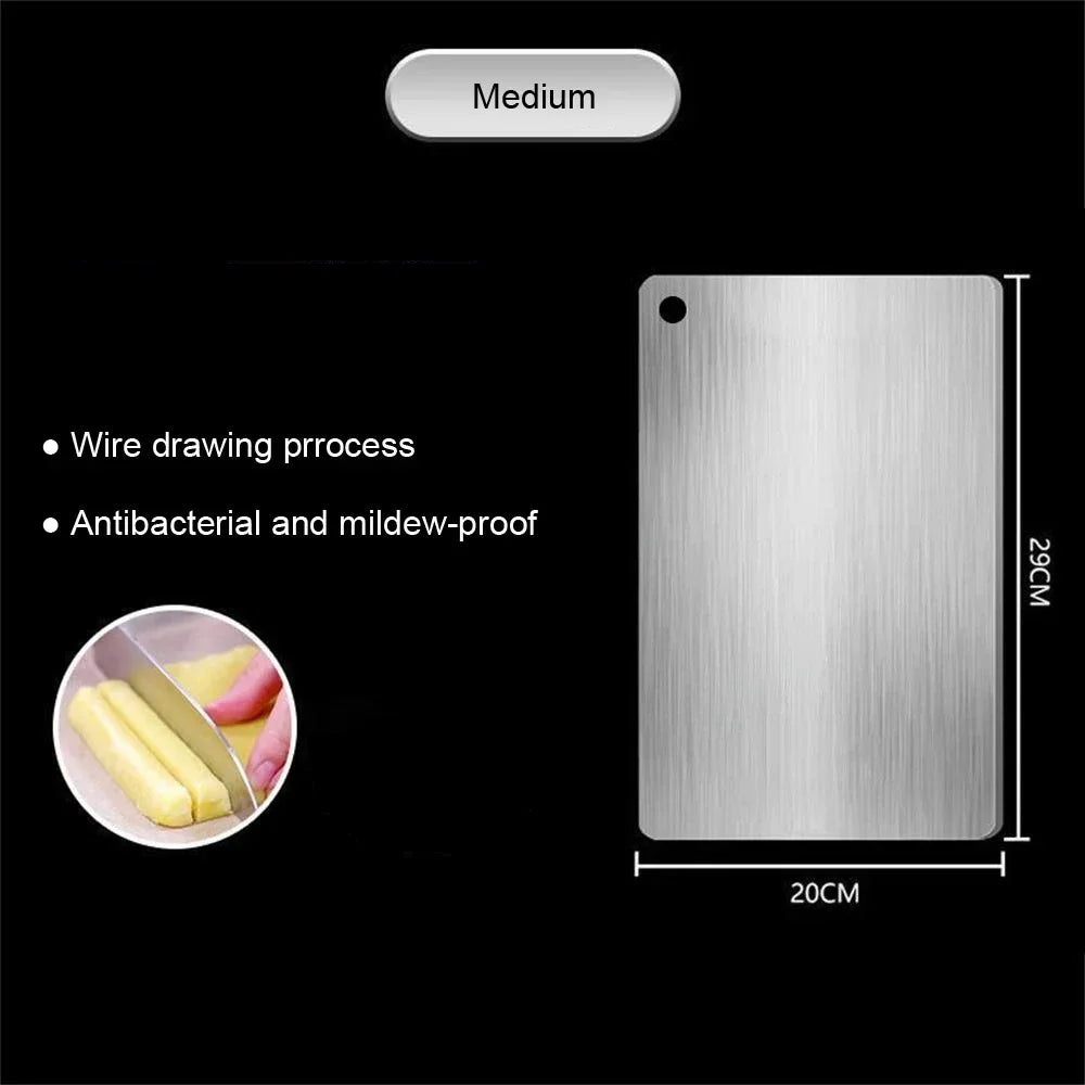 Stainless Steel Double Sided Cutting Board