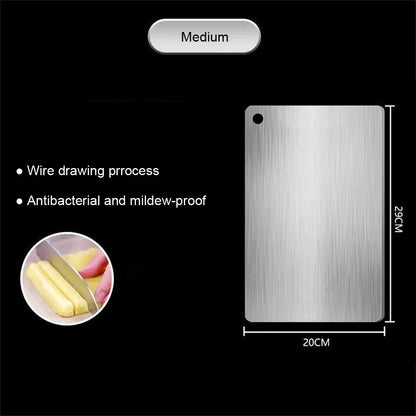 Stainless Steel Double Sided Cutting Board